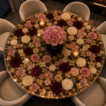 Abu Dhabi, Items Wanted, Handmade Epoxy Resin Dining Table - Luxury River Table