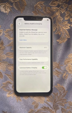 Dammam, Electronics, SAR 850,  IPhone 11 128GB 95% Battery Face ID Working  |   &lrm;ايفون 11 سعة 128 جيجا | بطارية 95%