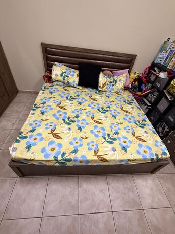Al Murabba, Furniture, SAR 600,  Bed Set Including Bed Mattress Almirah And Dressing Table