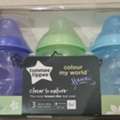 SAR 45,  Tommee Tippee Closer To Nature Baby Bottles  - Pack Of 3 Bottles - 260 Ml Each