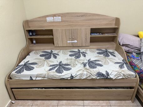 Al Murabba, Furniture, SAR 380,  Home Box Bunk Bed Set (two Layers) Without Mattress
