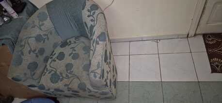 Jeddah, Furniture, SAR 680,  Like New, 7 Seater IKEA Sofa Set In 4 Piece (2Ea Of 1 Seaters, 1Each Of 3Seater &