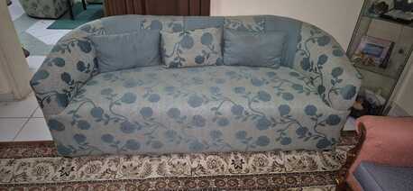 Jeddah, Furniture, SAR 680,  Like New, 7 Seater IKEA Sofa Set In 4 Piece (2Ea Of 1 Seaters, 1Each Of 3Seater &