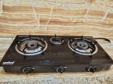 Jubail, Appliances, SAR 550,  USED COT WITH MATTRESS, GEEPAS 2300W VACUUM CLEANER & STANFORD 3-BURNER GAS STOVE FOR SALE