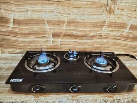 Jubail, Appliances, SAR 550,  USED COT WITH MATTRESS, GEEPAS 2300W VACUUM CLEANER & STANFORD 3-BURNER GAS STOVE FOR SALE