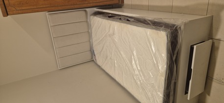Khobar, Furniture, SAR 800,  1 Single Wooden Bad For Sale With Mattress