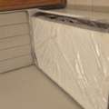SAR 800,  1 Single Wooden Bad For Sale With Mattress