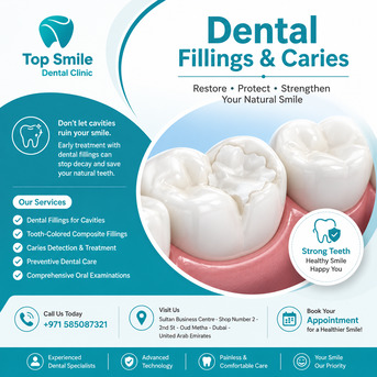 Dubai, Dental, Dental Fillings & Caries &ndash; Restore Your Smile Before Cavities Get Worse