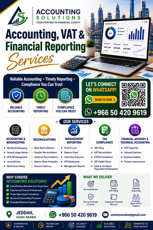 Al Safa, Accounting, Bookkeeping, Accounting, Back Office Support, VAT