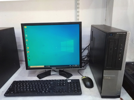 East Riffa, Computers, BHD 35,  Dell OptiPlex 390 Core I3 Desktop PC + 19" Monitor | Complete Set | BD 35
