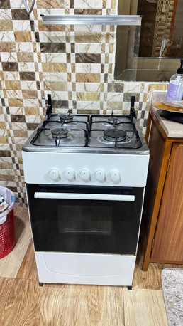 Jubail, Appliances, SAR 600,  Nikai White Gas Stove & Oven Combo