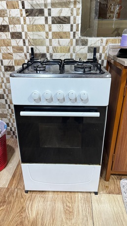 Jubail, Appliances, SAR 600,  Nikai White Gas Stove & Oven Combo
