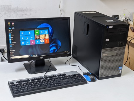 Manama, Computers, BHD 38,  Dell Core I5 -Computer Set Speed 3.10Ghz 4GB RAM | 500GB HDD Win 10
