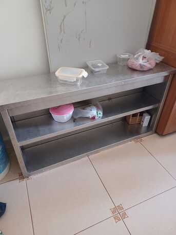 Riyadh, Household Items, SAR 2500,  Fridge, Cabinet, Single Bed And Mattress, Microwave, Side Drawer, Stainless Steel Kitc