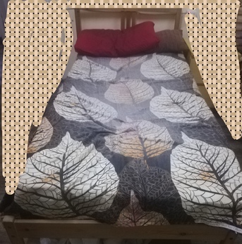 Riyadh, Furniture, SAR 70,  Single Wooden Bed Without Mattress