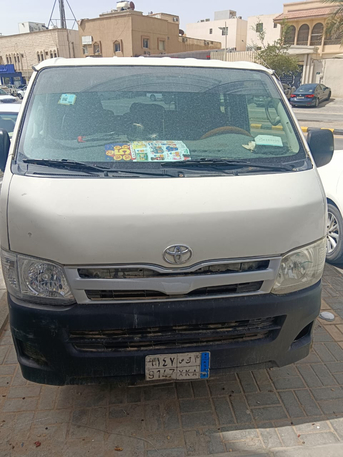 Riyadh, Vehicles, Cars & Trucks , SAR 45500,  Toyota Hi-Ace,  2011,  Manual,  344500 KM,  For Sale: Toyota Hiace , White Color, 0546378178