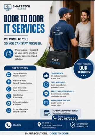 Jeddah, Computer, IT Support At Your Doorstep
