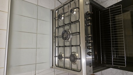Al Khobar Al Shamalia, Appliances, SAR 650,  Made In Italy Indesit 90X60 Cm, 5 Burners Free Standing Gas Cooker Perfect Condition