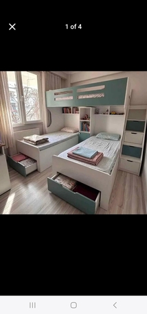 Riyadh, Furniture, SAR 1,  Bunk Beds With Mattress With Delivery