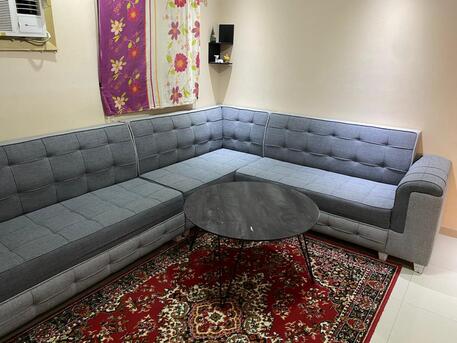 Khobar, Furniture, SAR 950,  Sofa With Table For Sale In Excellent Condtion For Only 950 SAR !