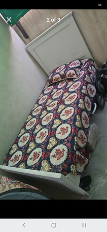Jubail, Furniture, SAR 220,  Single Bed, Metal Charpi And Sofa
