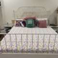 SAR 1400,  IKEA Bedset And Ikea Mattress And 2 Side Table Riyadh