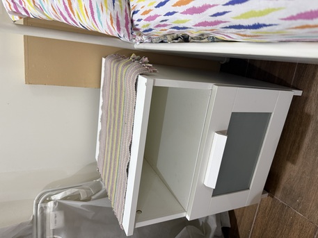 Al Manar, Furniture, SAR 1400,  IKEA Bedset And Ikea Mattress And 2 Side Table Riyadh