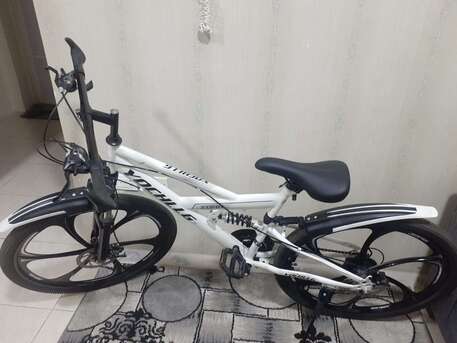 Al Khobar Al Shamalia, Bicycles, SAR 599,  11-Gear 27" Bicycle &ndash; Excellent Condition + Free Light & Free Lock