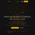 Causality Engine | Causal Marketing Attribution For E-commerce