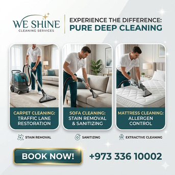 Amwaj Islands, Cleaning, Deep Cleaning Services: Sofa, Carpet, Flat & Villa In Amwaj