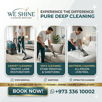 Jannusan, Cleaning, Deep Cleaning Services: Sofa, Carpet, Mattress, Flat & Villa In  Jannusan