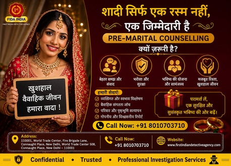 New Delhi, Legal, Trusted Pre-Wedding Investigation Services For Complete Peace Of Mind