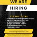WE ARE HIRING LOCAL TRANSFER CANDIDATES ONLY &ndash; INTERIOR FIT-OUT PROFESSIONALS