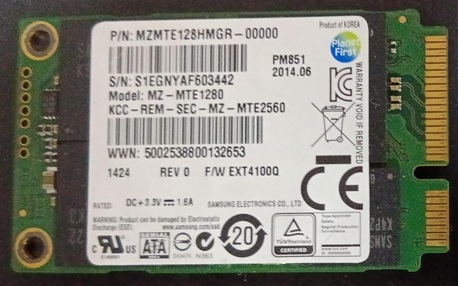 Thuqbah, Computers, SAR 200,  128 GB MSATA SSD