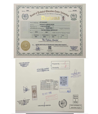 Islamabad, Job Seekers, QC Coating Inspector