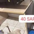 SAR 30,  Side Table Glass + Side Table With Drawers + One Desk Table