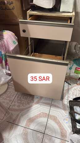Dammam, Furniture, SAR 30,  Side Table Glass + Side Table With Drawers + One Desk Table