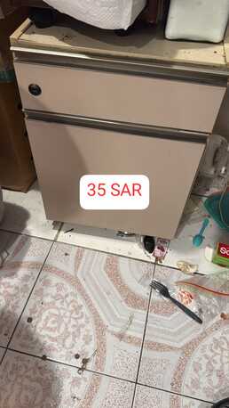 Dammam, Furniture, SAR 30,  Side Table Glass + Side Table With Drawers + One Desk Table