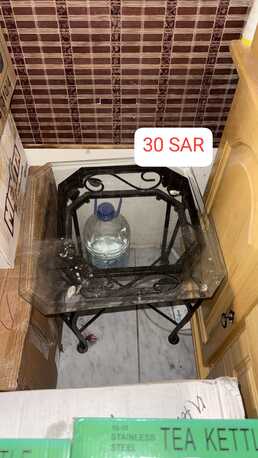 Dammam, Furniture, SAR 30,  Side Table Glass + Side Table With Drawers + One Desk Table