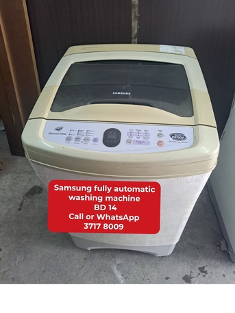 Manama, Appliances, BHD 14,  🌍🌍Samaung Fully Automatic Washing Machine In Good Condition For Sale With Delivery