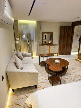 Al Sahafa, Apartments, Flats, Houses & Villas, SAR 6000/month,  Furnished,  1 BR,  Premium 1-Bedroom Apartment For Rent