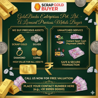 Noida, Financial, Best Cash For Gold In Noida At Trusted Gold Buyer