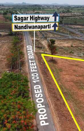 Hyderabad, Residential Plots, INR 15999,  930 Sq. Yard,  Commercial Plots In Mirkhanpet To Nandiwanaparthy Road - Hyderabad