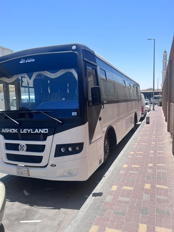 Jubail, Automotive, Ashok Bus 66 Seater For Rent Zero Meter