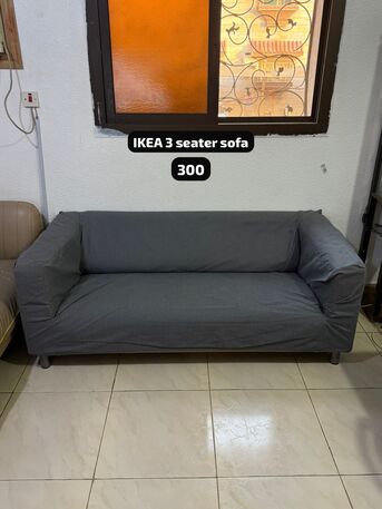 Al Safa, Furniture, SAR 1,  3 Seater Sofa / Printer / Orbitrek Bike