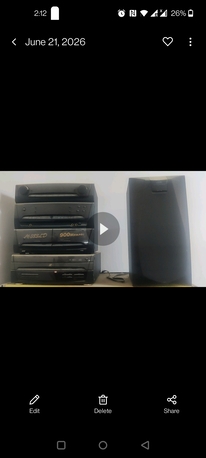 Riyadh, Electronics, SAR 1,  Kenwood Mini-Hifi Stereo System