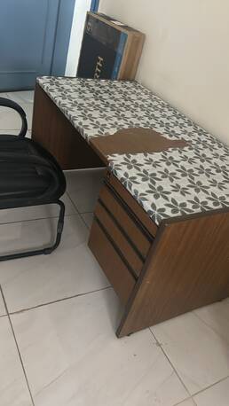 Riyadh, Furniture, SAR 350,  L Shap Sofa +sturdy Table With Chair