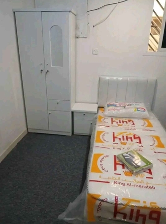 Riyadh, Household Items, SAR 600,  BOX SINGLE BED WITH MATTRESS TWO-DOOR WOODEN CABINET  PACKAGE PRICE ONLY 600 SAR