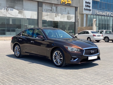Manama, Vehicles, Cars & Trucks , BHD 4900,  Infiniti Q50,  2018,  Automatic,  131300 KM,    (Maroon)