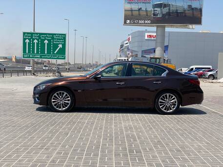 Manama, Vehicles, Cars & Trucks , BHD 4900,  Infiniti Q50,  2018,  Automatic,  131300 KM,    (Maroon)